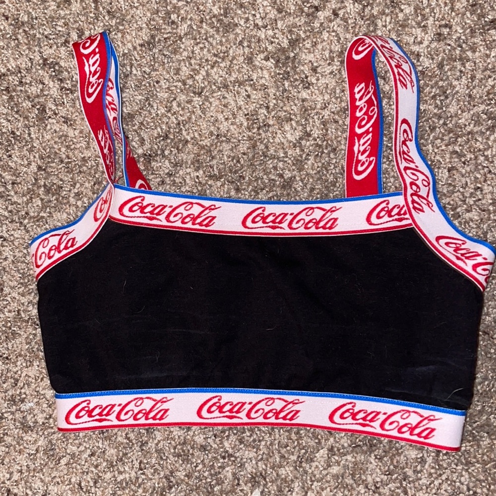 Coca-Cola sports bra